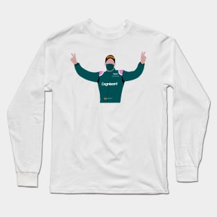 Sebastian Vettel - Baku Podium 2021 Long Sleeve T-Shirt